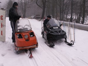 Technika SKI Polevsko. Nová Tajga a stařičký Buran. Foto: Petr Šmíd - SKI Polevsko